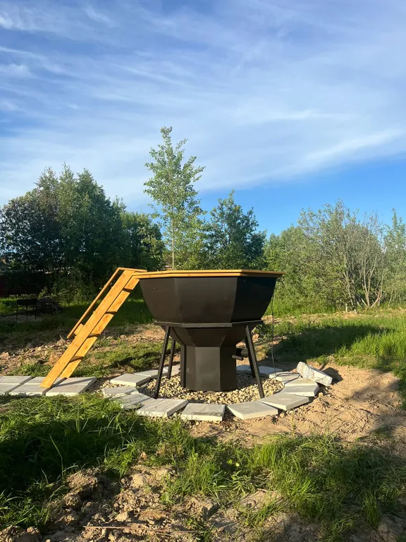 Уютный новый дом 36 м с видом на лес и банным чаном