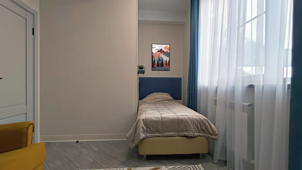 Дизайнерский апартамент с двумя спальнями