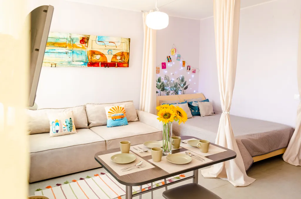 Квартира Уютная квартира с видом на Енисей — Красноярск