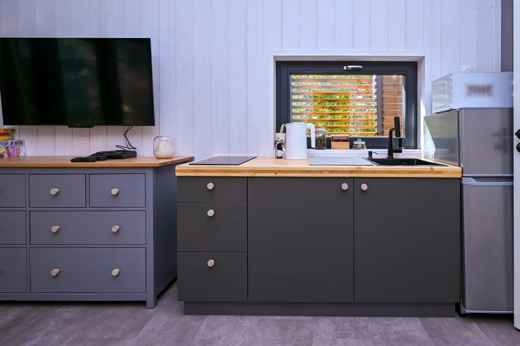 Домик с сауной для уединенного отдыха