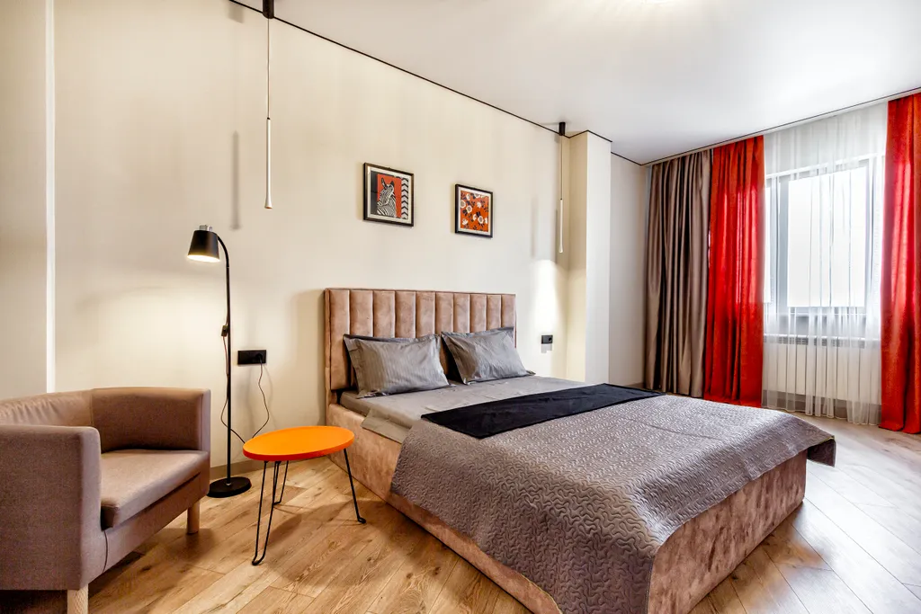 Квартира Современный апартамент в самом центре рядом с метро и Арбатом — Алматы