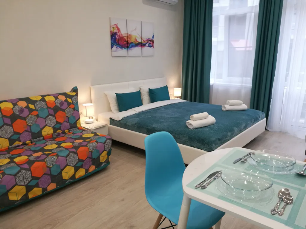 Квартира Квартира Студия с балконом в районе Олимпийского парка — Сириус