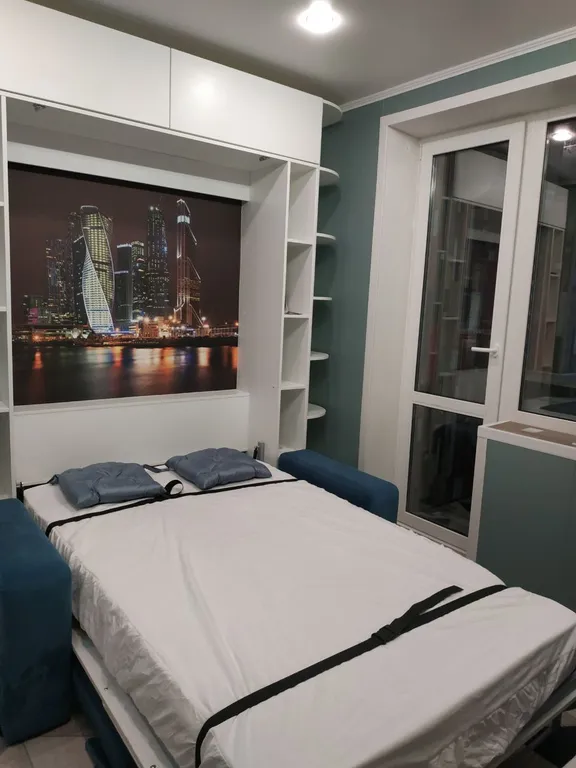 Квартира Квартира Студия у метро и а.вокзала — Москва