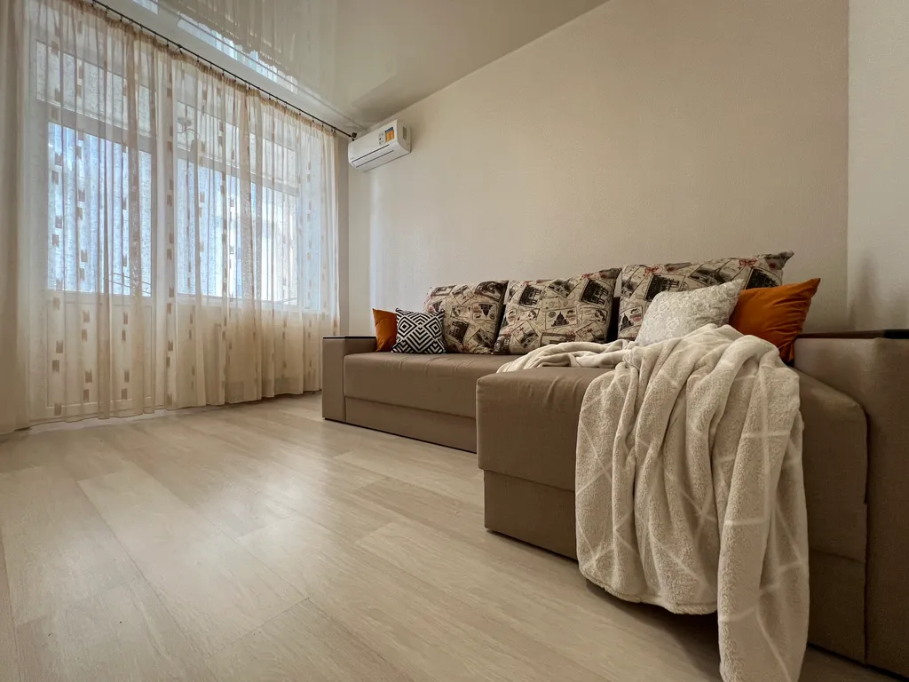 Квартира Квартира 1-к кв, пляж 5 мин, рядом Парк Победы, Херсонес, не берем плату за уборку — Севастополь