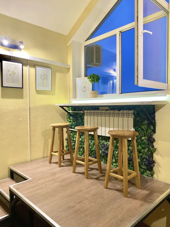 Арт-мансарда n2 с панорамным видом на водохранилище