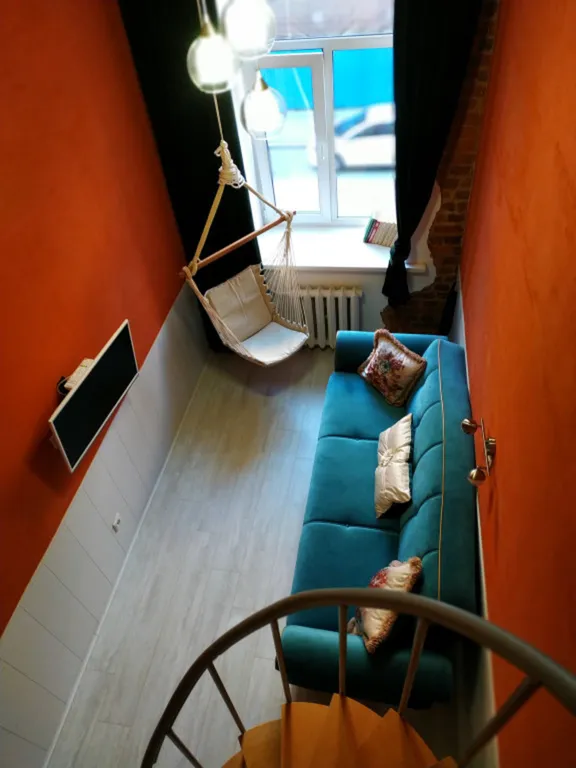 Квартира Квартира Студия с гамаком  New Horizon Есения в историческом центре Питера — Санкт-Петербург