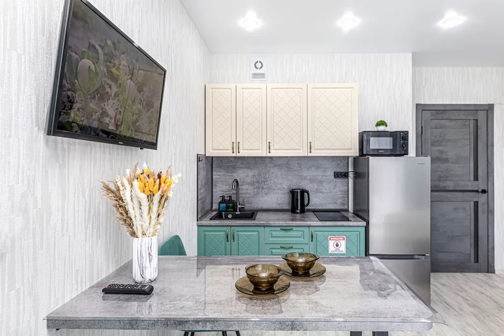 Уютная студия с кондиционером в ЖК Парковый