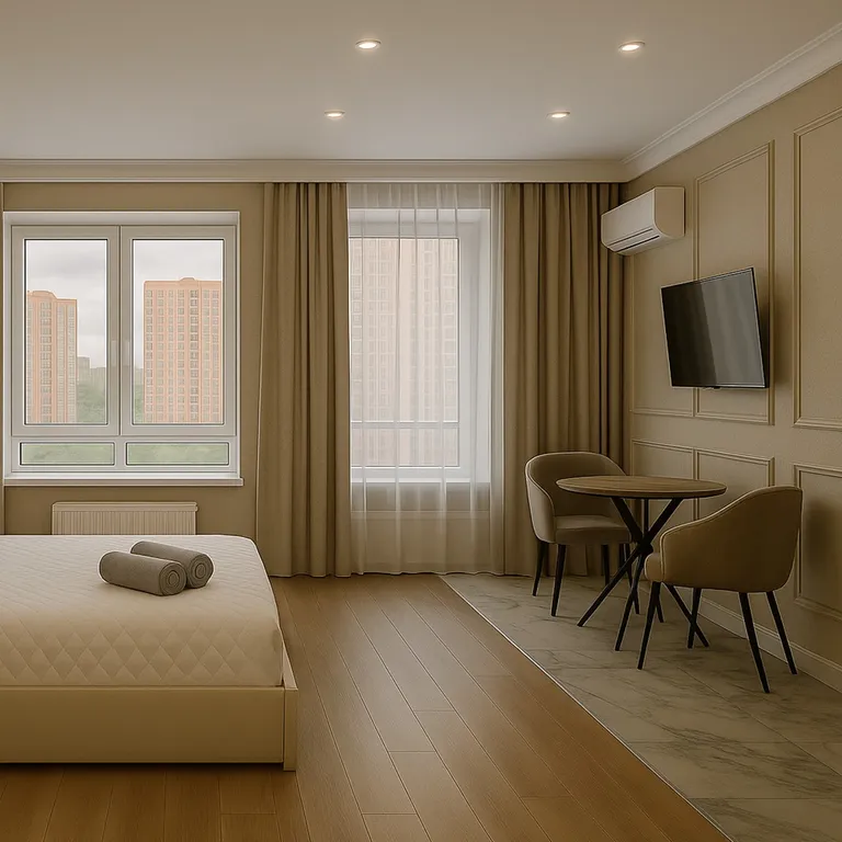 Квартира Квартира MaxRealty24 Студия рядом с метро Нижегородская — Москва