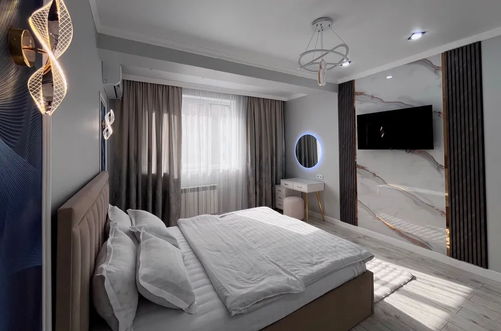 3х комн простор в ЖК «Раимбек резиденс», центр Алматы & питьевая вода