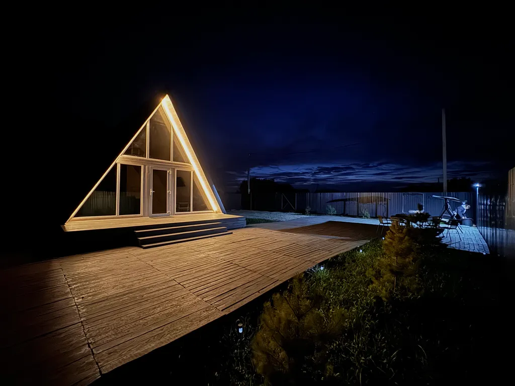 Уютный Афрейм с благоустроенной территорией