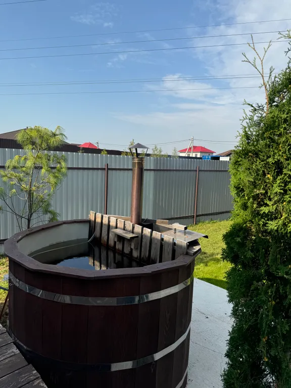 Коттедж Уютный домик с баней и купелью вблизи от города — Иннолово