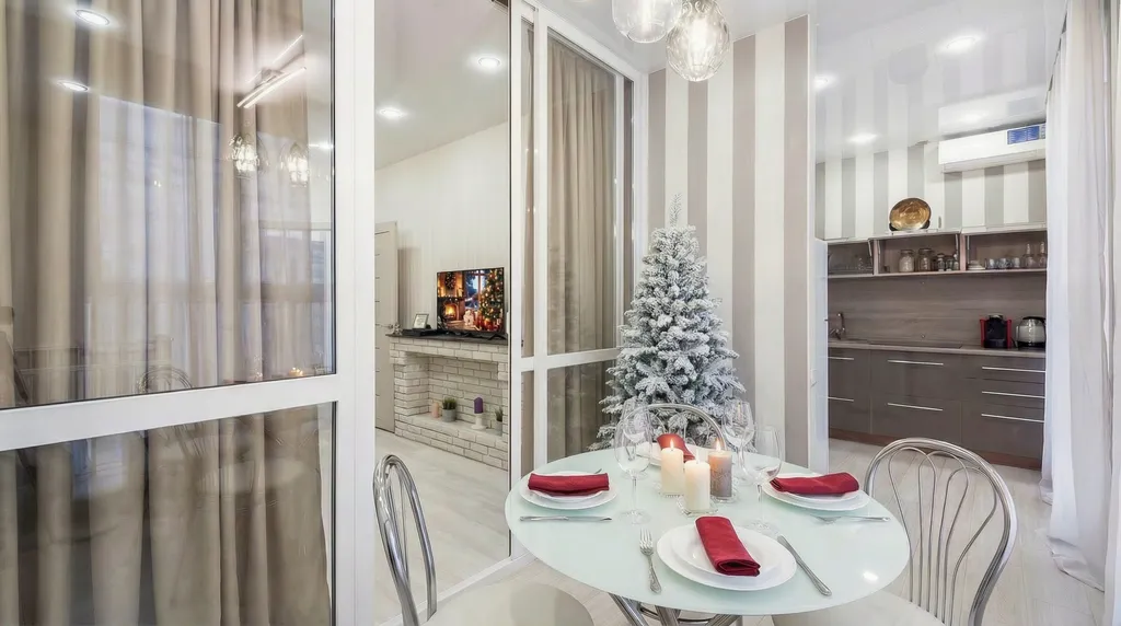 Апартамент в ЖК Большой с проектором звёздного неба