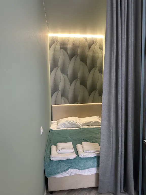 Уютная квартира студия Оливка