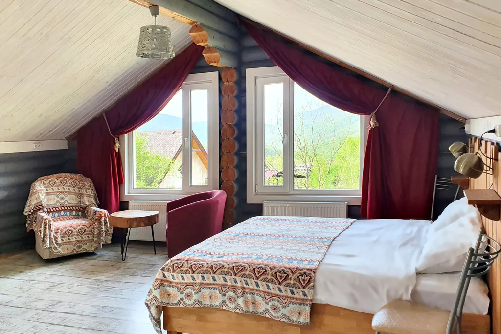 Коттедж Коттедж Сруб под пихтами — Мезмай