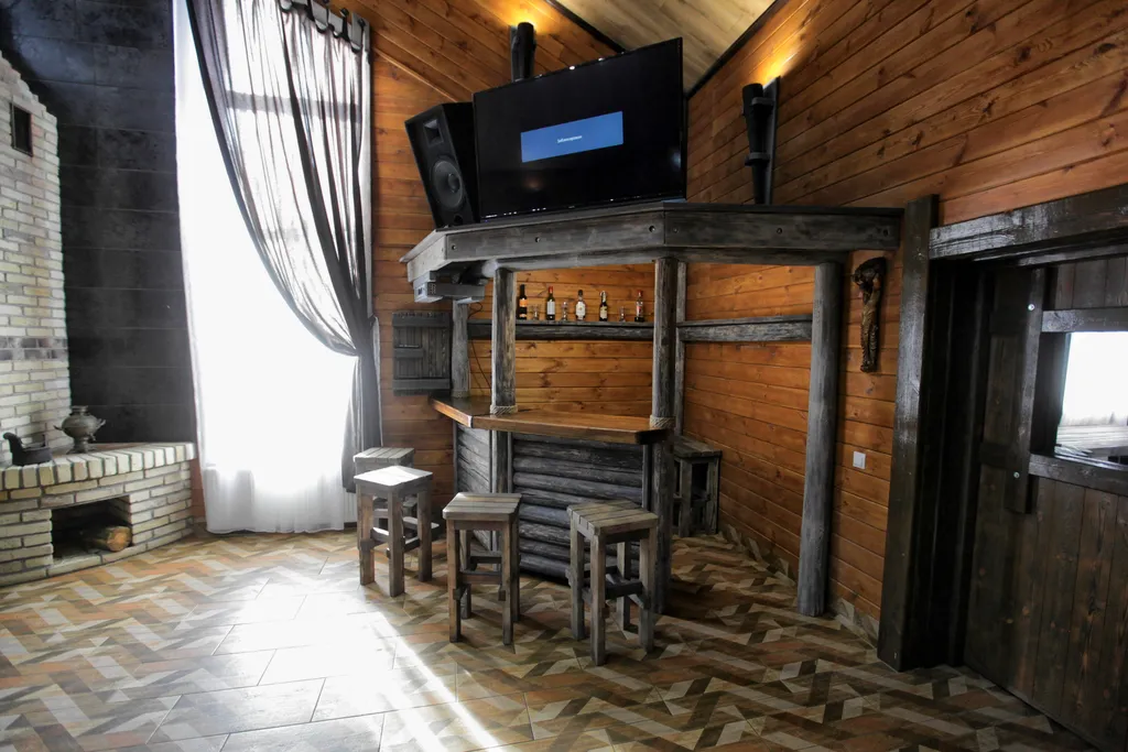 Дом с камином