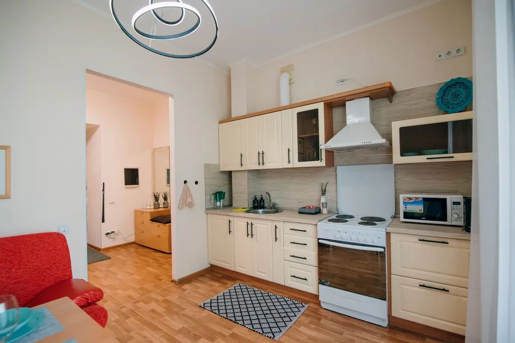 Большая квартира с двумя спальнями, в центре Хабаровска