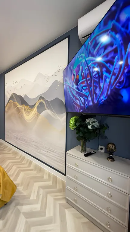 Уютная квартира с видом на горы