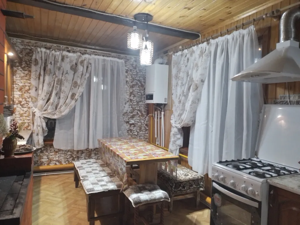 Домик с печкой