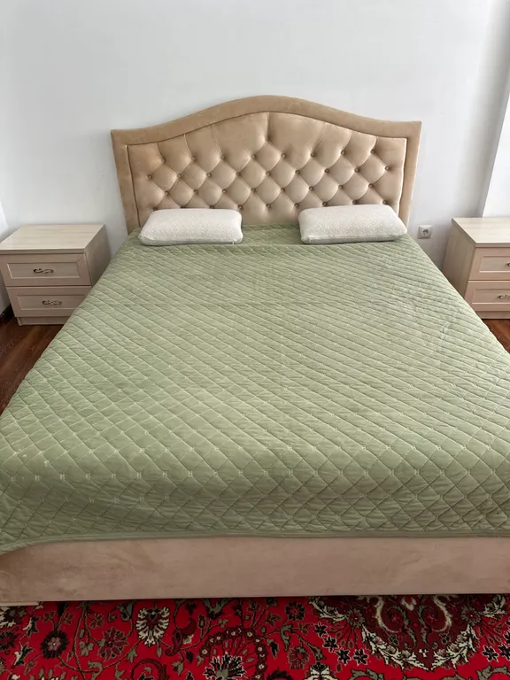 Квартира в 10 минутах ходьбы до моря и до дворца спорта Али Алиева.