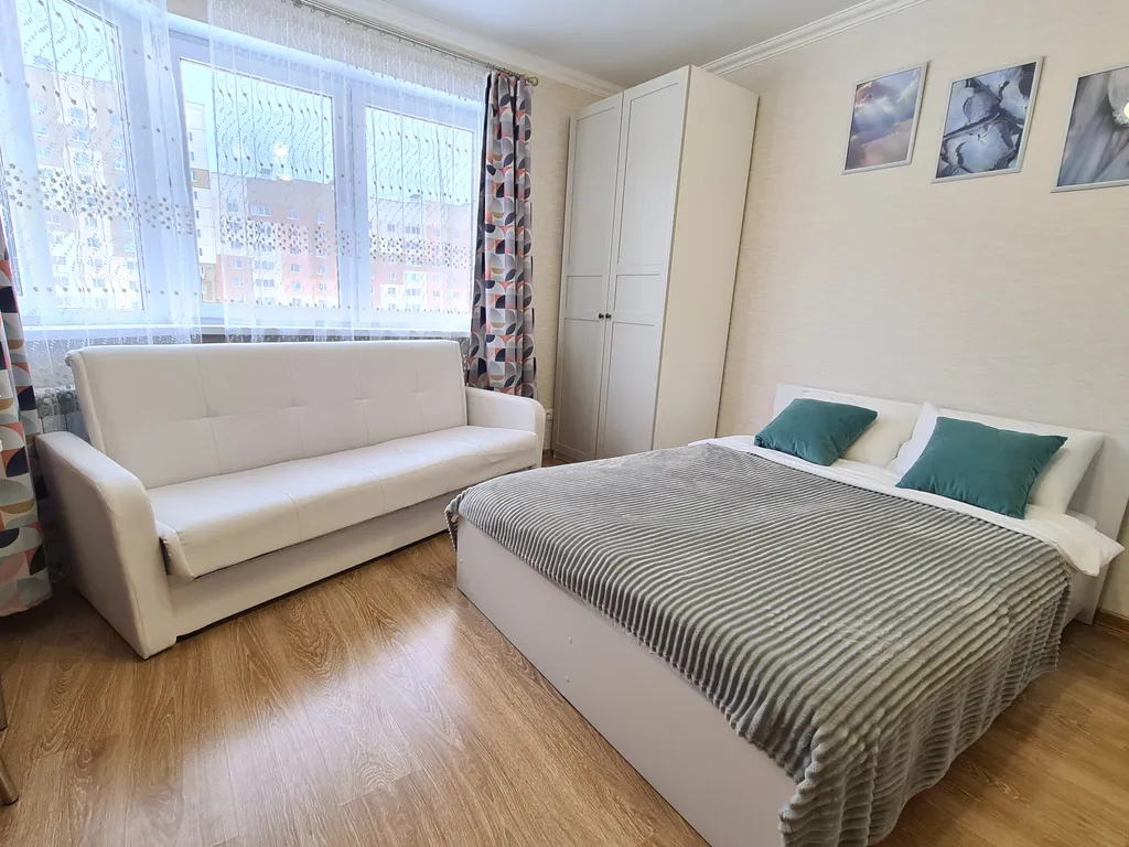 Квартира в белоснежных тонах рядом с аэропортом и трассой М4