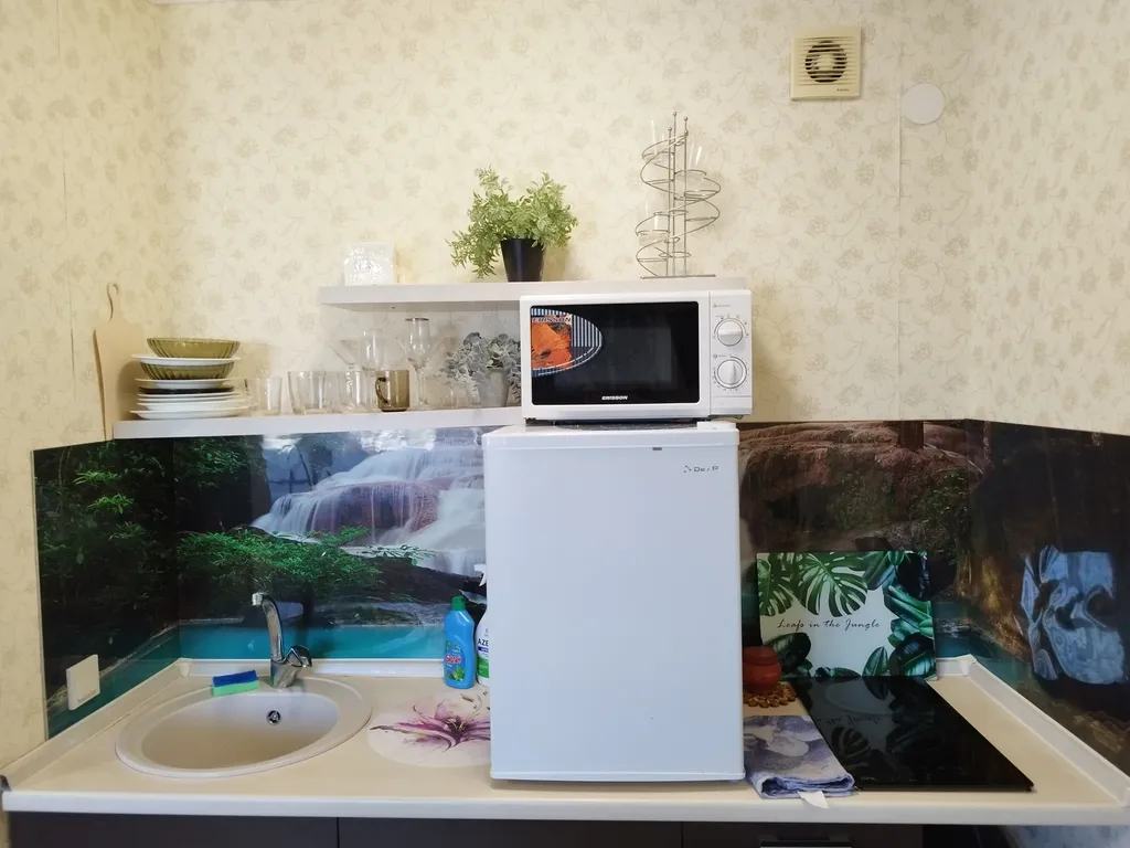 Квартира Квартира Уютная студия с большой кроватью — Иркутск