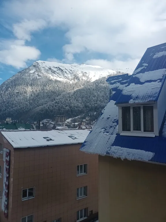 Квартира в центре Домбая с видом на горы