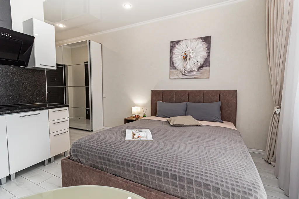 Квартира Квартира Уютная студия для 2 гостей — Краснодар