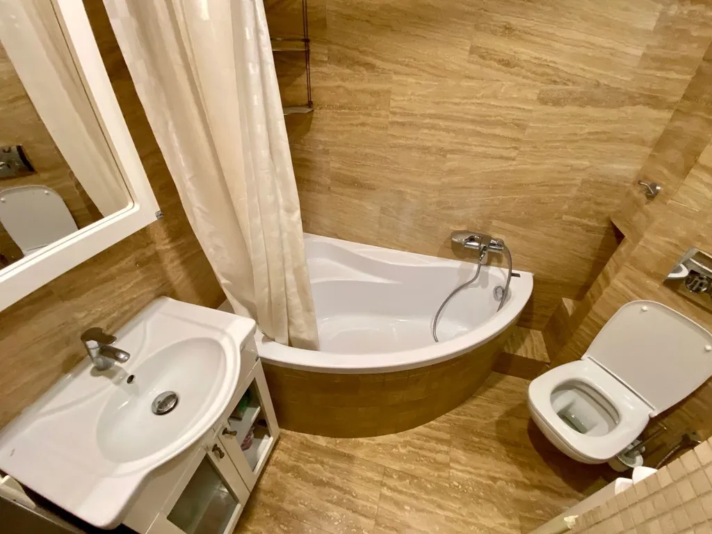 Комфортная двухкомнатная квартира, есть 4 раздельных спальных места