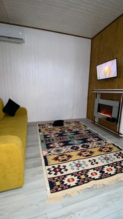 Домики на берегу Каспийского моря