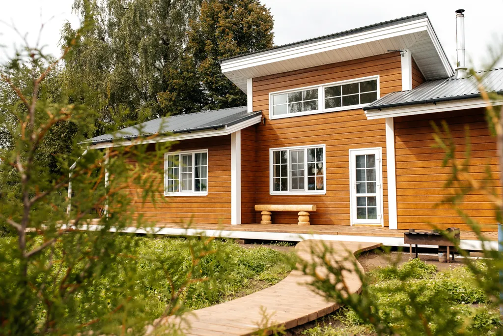 Гостевой дом с мезонином