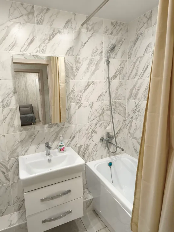 Светлая квартира с новым ремонтом