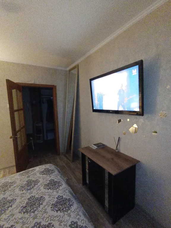 Уютная квартира с красивым ночным видом