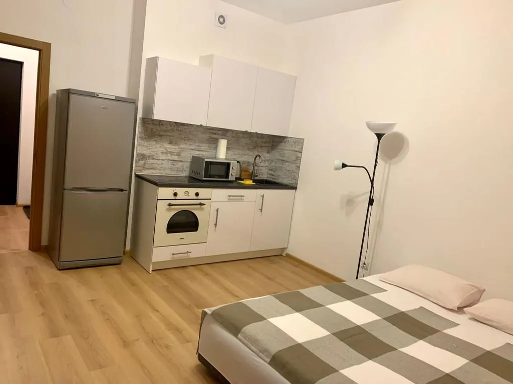 Квартира Квартира Уютная студия в ЖК Живи в Курортном — Песочный