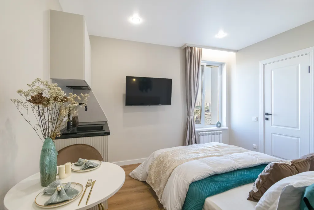 Квартира Квартира Дизaйнeрcкая студия рядом с Инновациoнным цeнтpoм Cколково — Новоивановское