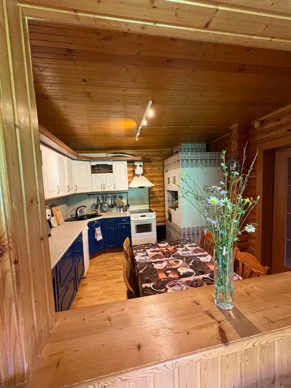 Уютный жилой зимний дом в сказочно живописном месте