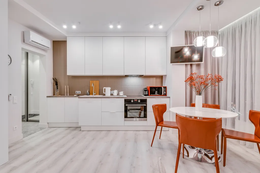 Квартира Квартира Уютный трёхкомнатный апартамент — Москва