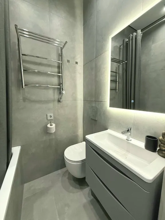 Уютная студия с хорошим наполнением в Курортном городке