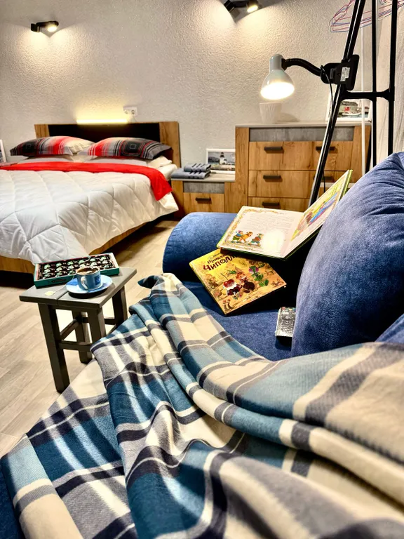 Квартира Новая студия в тихом местечке, зелень, пенье птиц, горы и море — Варваровка