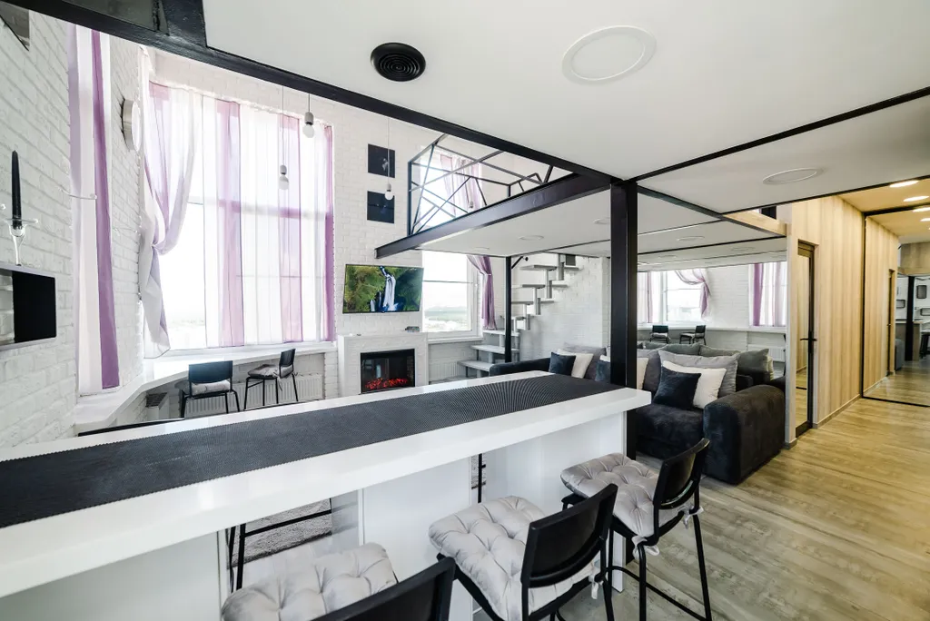 Квартира Квартира Двухэтажный пентхаус в стиле Loft рядом с Крокус-Сити — Раздоры