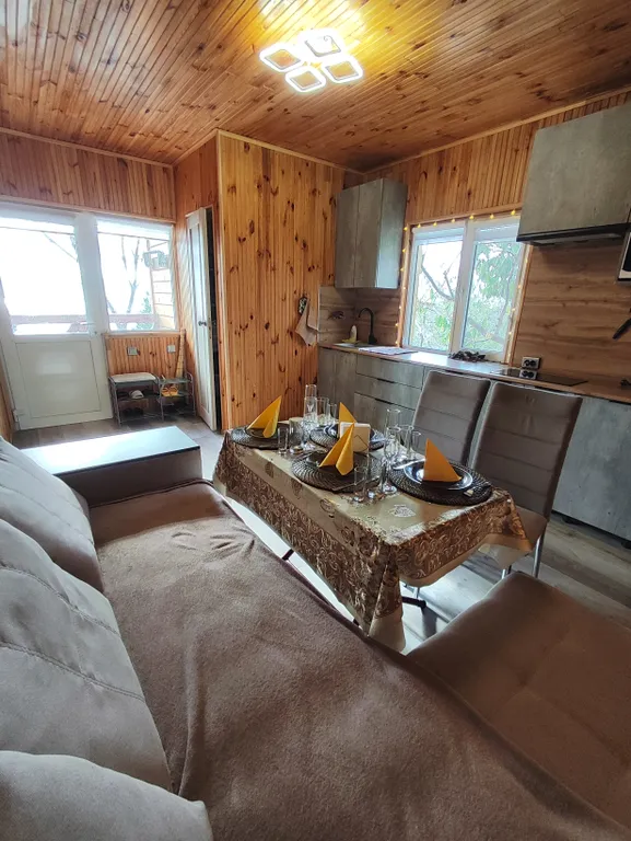 Панорамный новый сруб до 5 человек