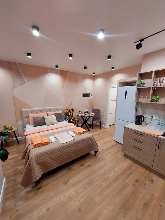 Уютная студия ждет своих гостей