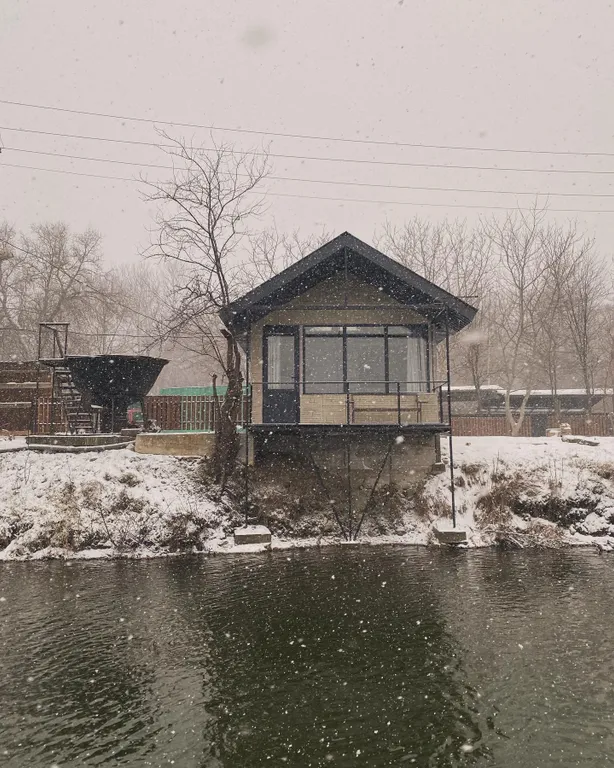 Коттедж Уютный дом с видом на пруд и горы — аренда посуточно в Мостовской