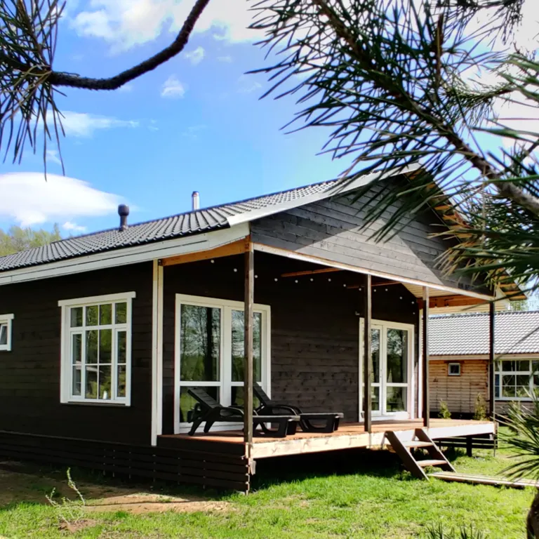 Шале в японском саду