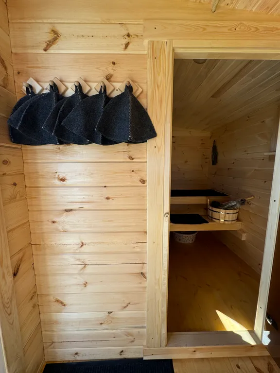 Новый дом с баней