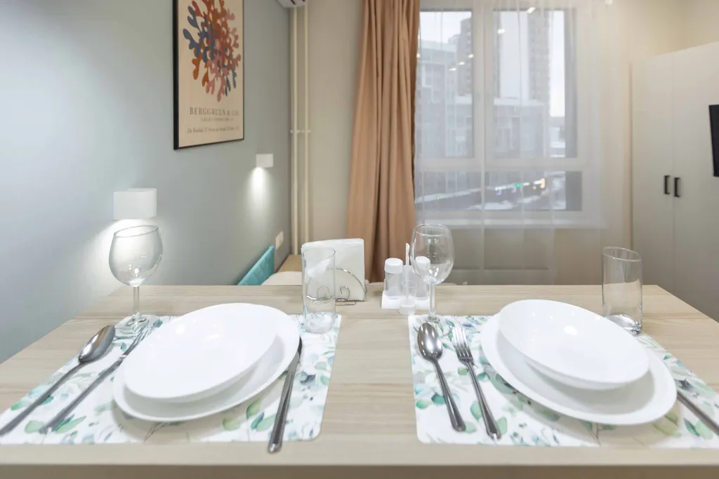 Квартира Квартира Стильная студия у метро Рассказовка — Москва