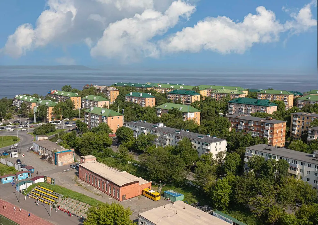 Квартира Квартира Апартамент-студия с видом на море — Владивосток