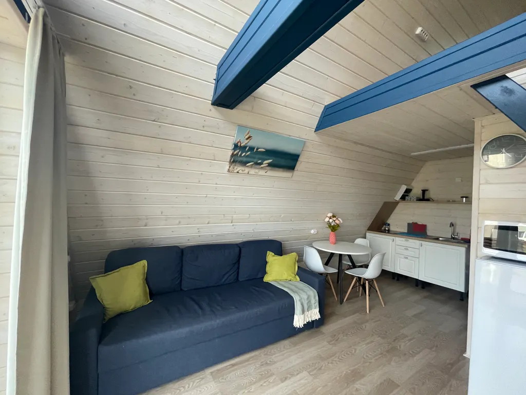 Дом с баней, банным чаном и индивидуальной мангальной зоной