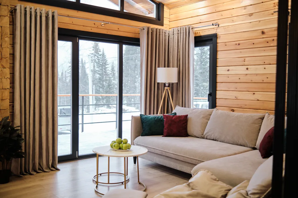 Двухкомнатный дом с сауной