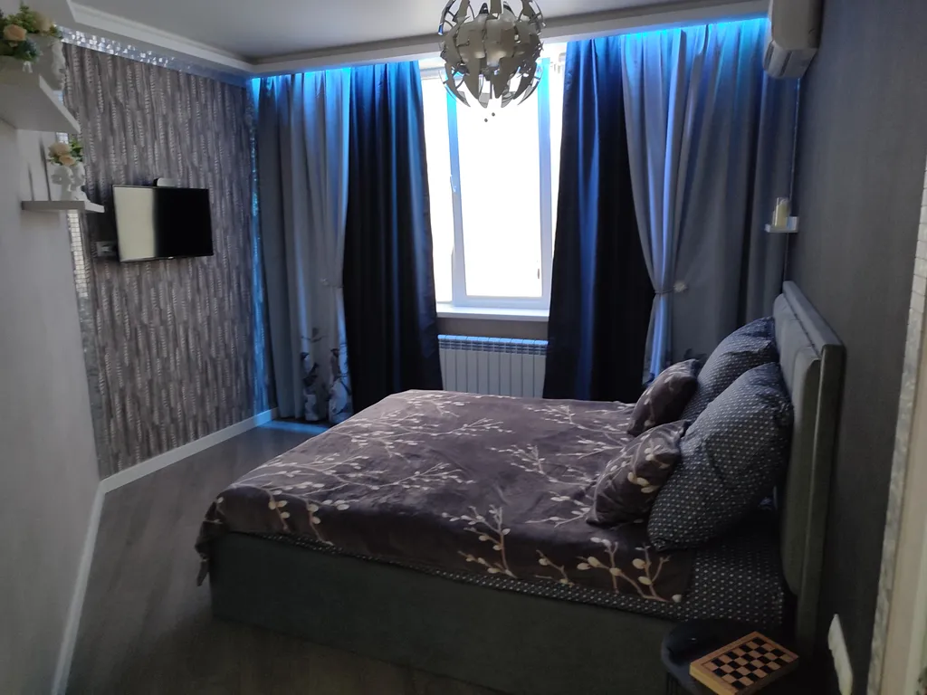 Дизайнерская 1-комнатная квартира с видом на город и парк