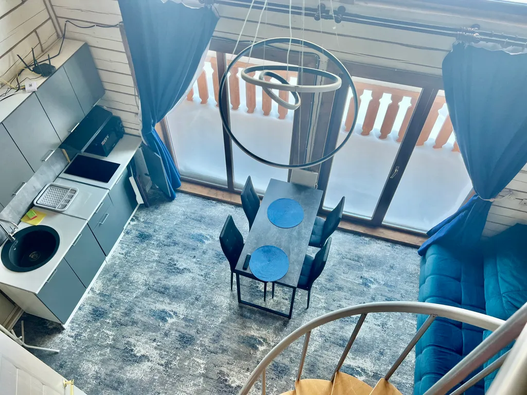 Коттедж Коттедж в стиле барн-хаус с видом на трассы — Шерегеш